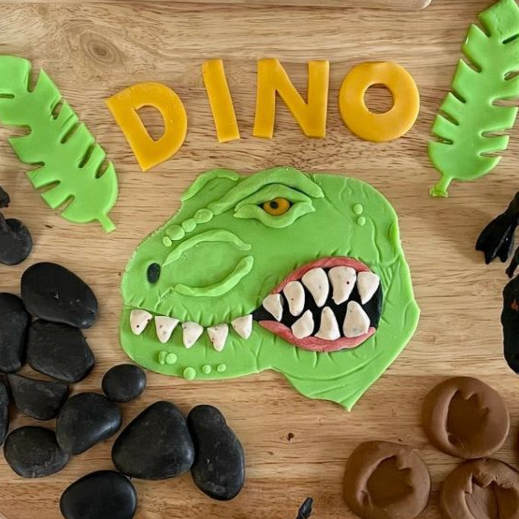 Dinosaur Playdough Activities