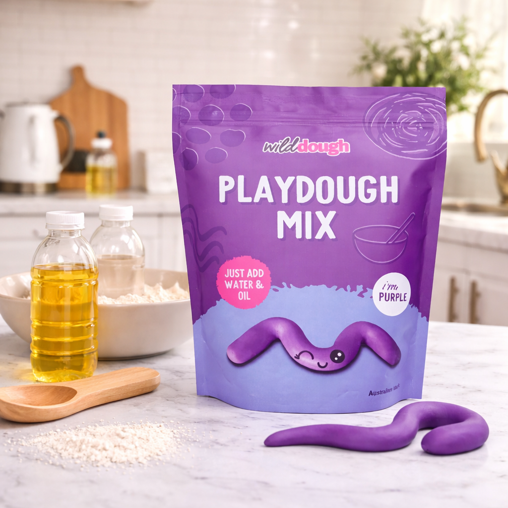 Playdough Mix - Purple Playdough Mix - Purple