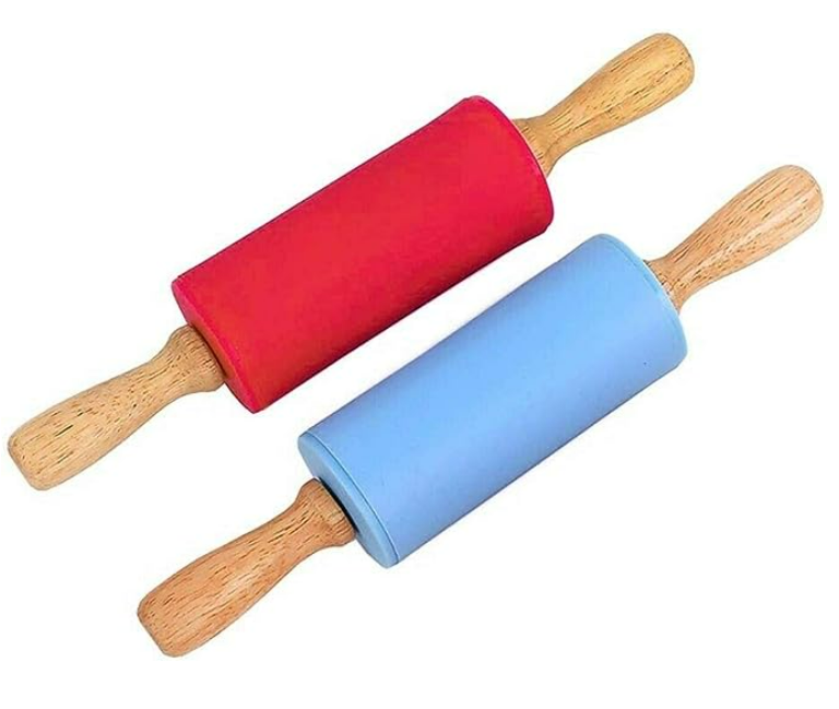 Kids Silicone Rolling Pin   RedBlueSiliconeRollingPinKids 1200x1200 